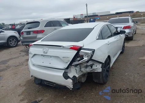 2020 Honda Civic Sport из США, поврежденный, VIN 19XFC2F80LE017161